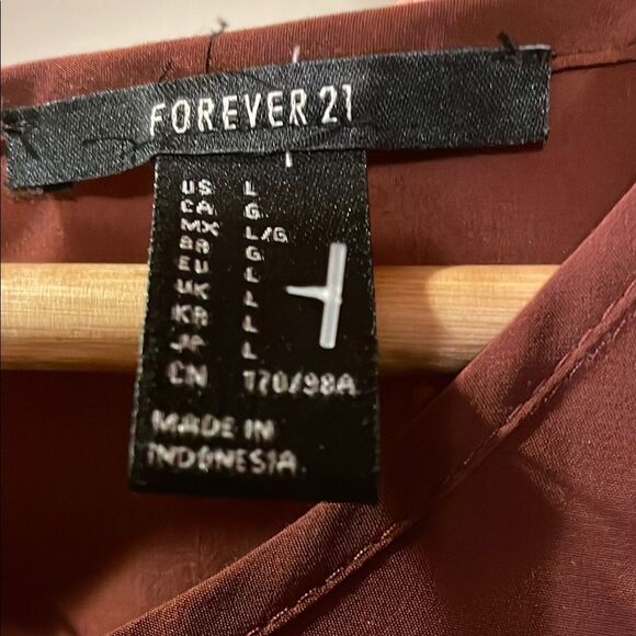 Forever 21 Relaxed Short Sleeve Blouse - Picture 2 of 5